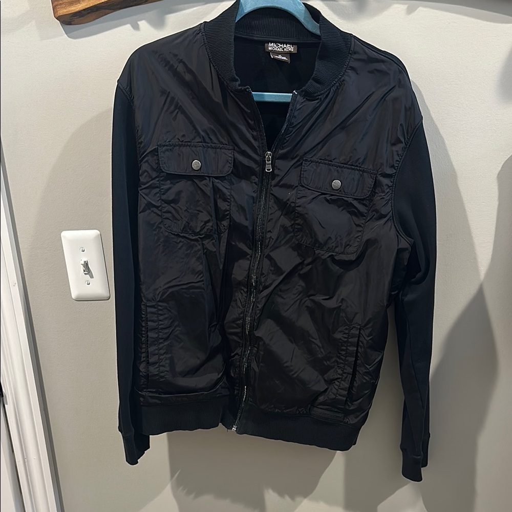 Men's Black Bomber Jacket